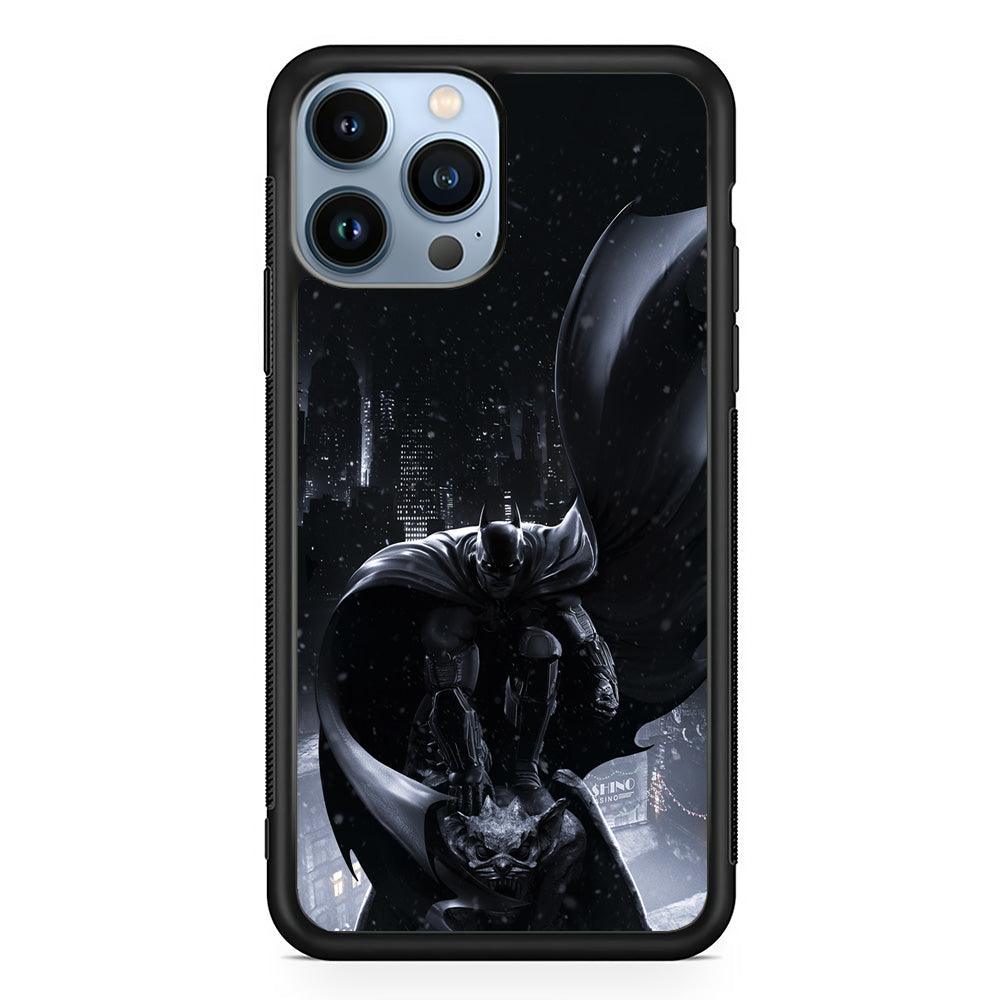 Batman Snowy Night iPhone 13 Pro Case-Oxvistore