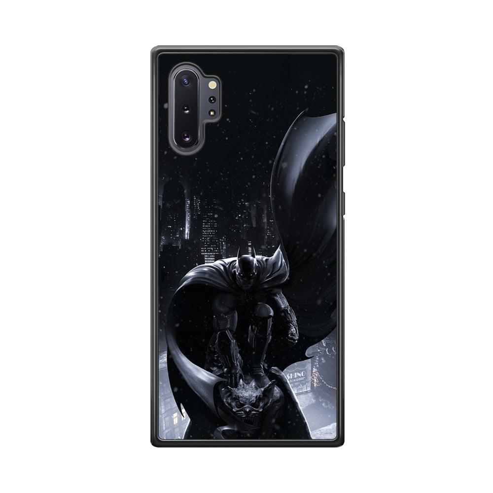 Batman Snowy Night Samsung Galaxy Note 10 Plus Case-Oxvistore