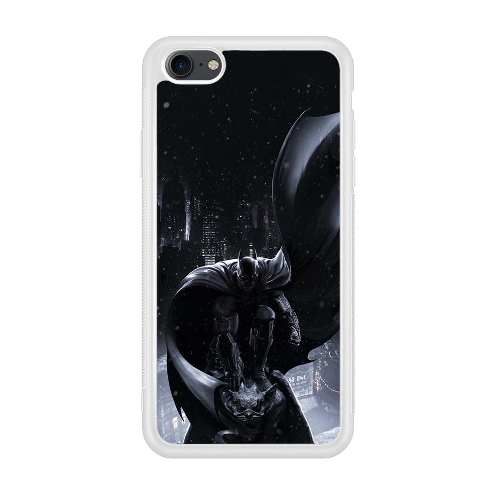 Batman Snowy Night iPhone 8 Case-Oxvistore