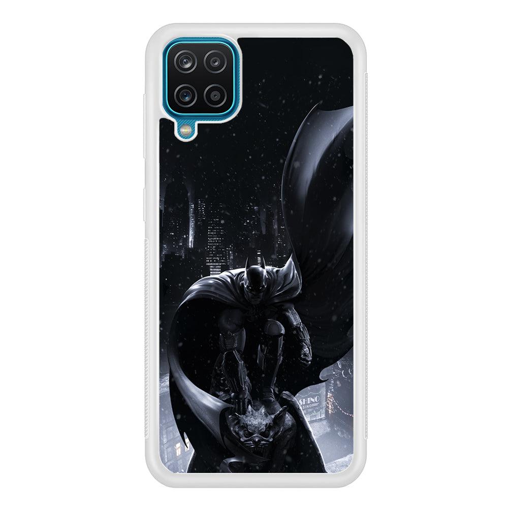 Batman Snowy Night Samsung Galaxy A12 Case-Oxvistore