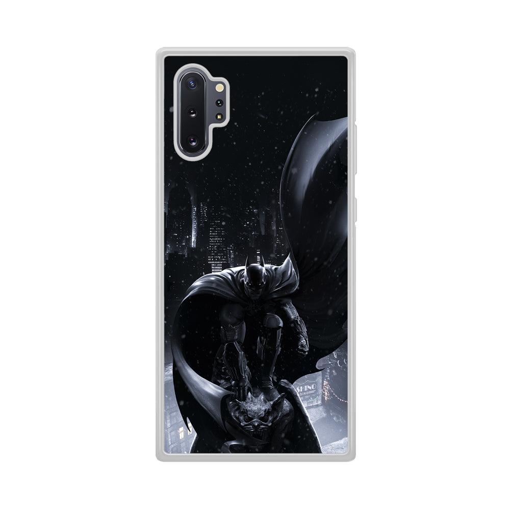 Batman Snowy Night Samsung Galaxy Note 10 Plus Case-Oxvistore