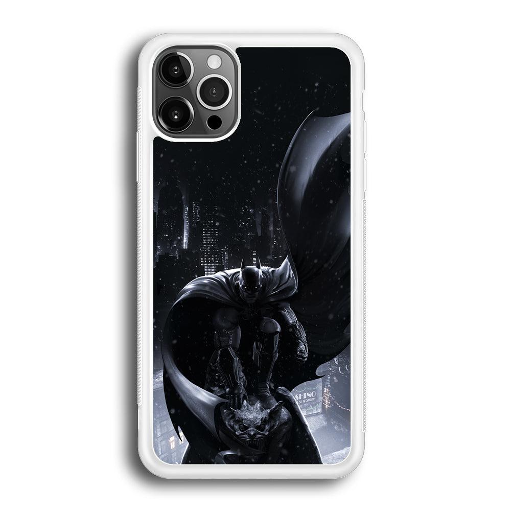 Batman Snowy Night iPhone 12 Pro Max Case-Oxvistore