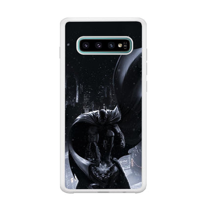 Batman Snowy Night Samsung Galaxy S10 Plus Case-Oxvistore