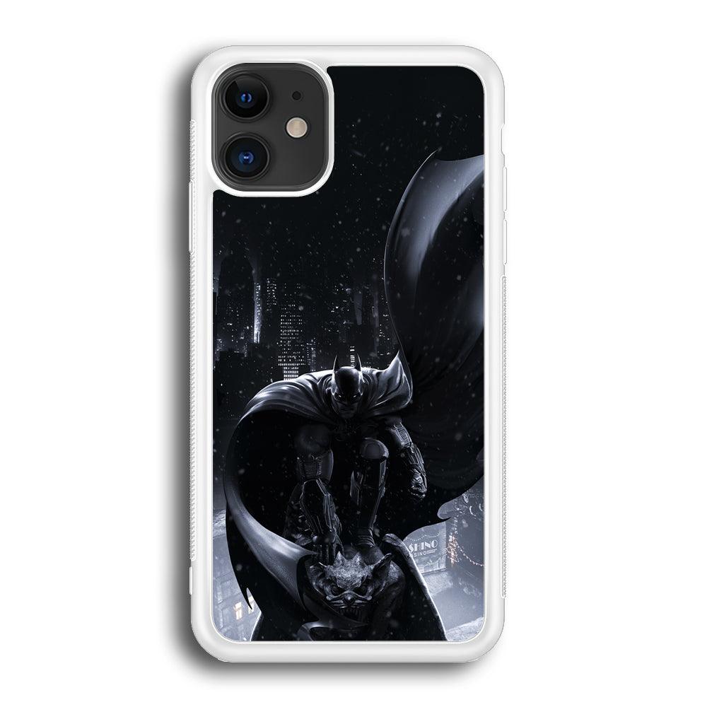 Batman Snowy Night iPhone 12 Case-Oxvistore