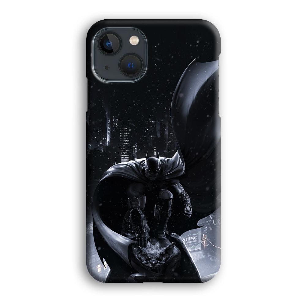 Batman Snowy Night iPhone 13 Case-Oxvistore