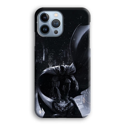 Batman Snowy Night iPhone 14 Pro Max Case-Oxvistore