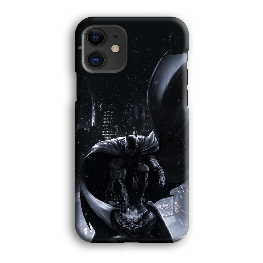 Batman Snowy Night iPhone 12 Case-Oxvistore