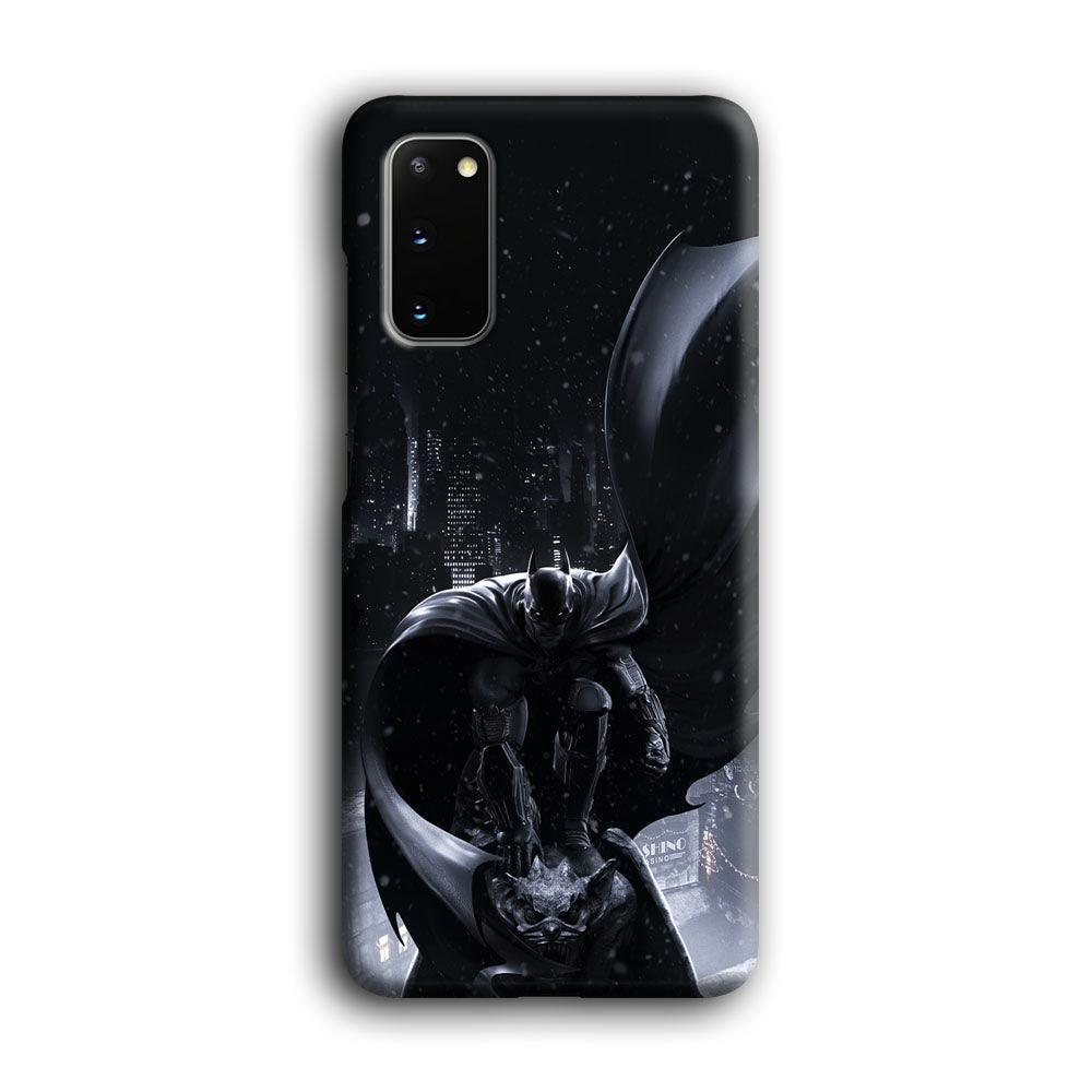 Batman Snowy Night Samsung Galaxy S20 Case-Oxvistore