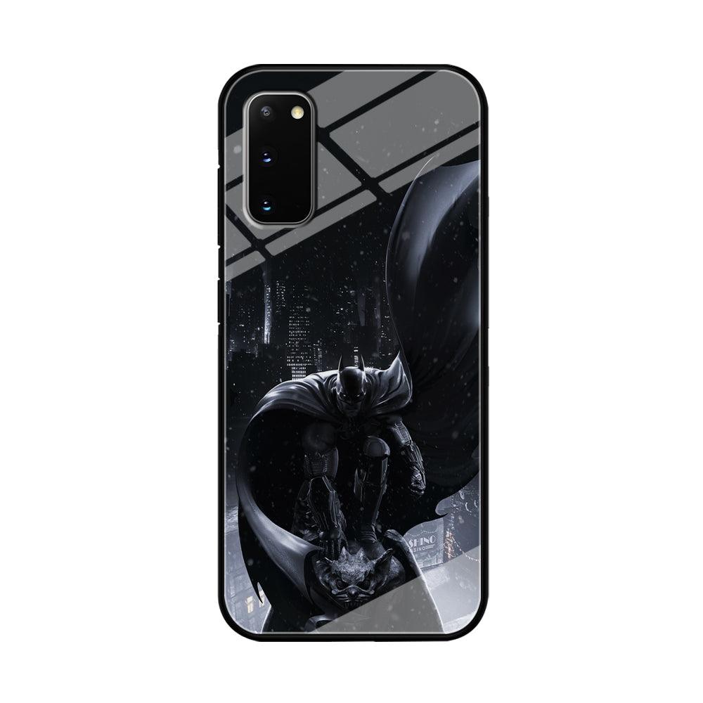 Batman Snowy Night Samsung Galaxy S20 Case-Oxvistore