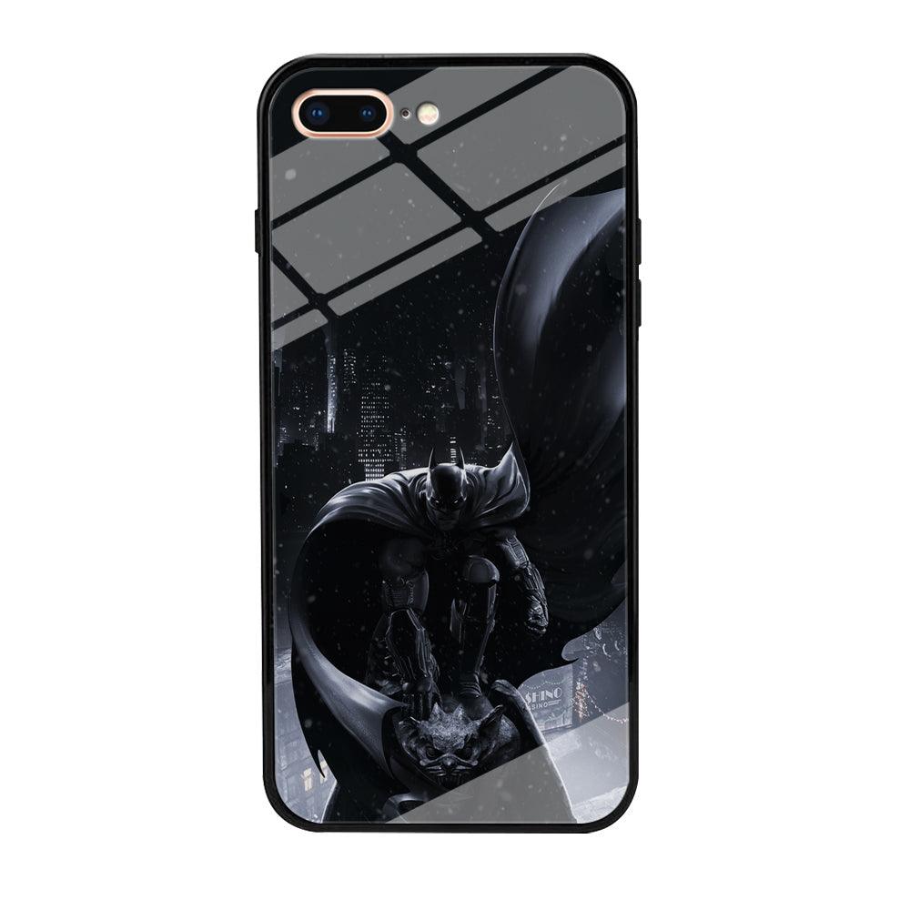 Batman Snowy Night iPhone 8 Plus Case-Oxvistore