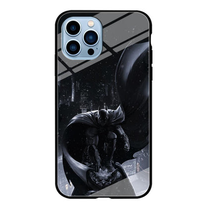 Batman Snowy Night iPhone 14 Pro Case-Oxvistore