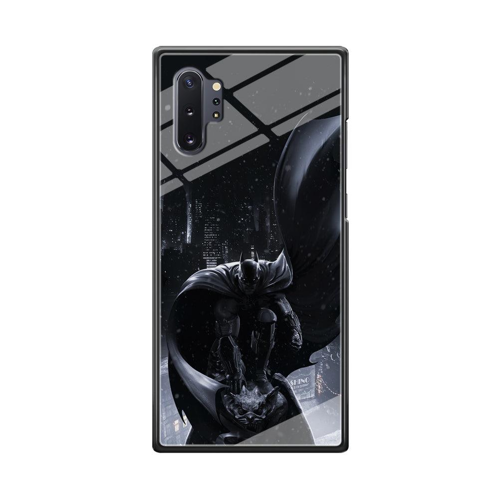 Batman Snowy Night Samsung Galaxy Note 10 Plus Case-Oxvistore