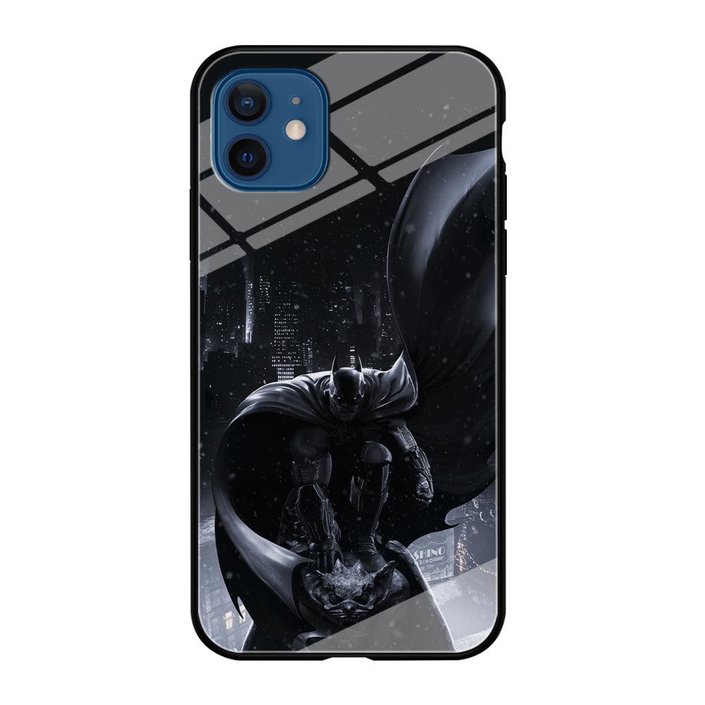 Batman Snowy Night iPhone 12 Case-Oxvistore