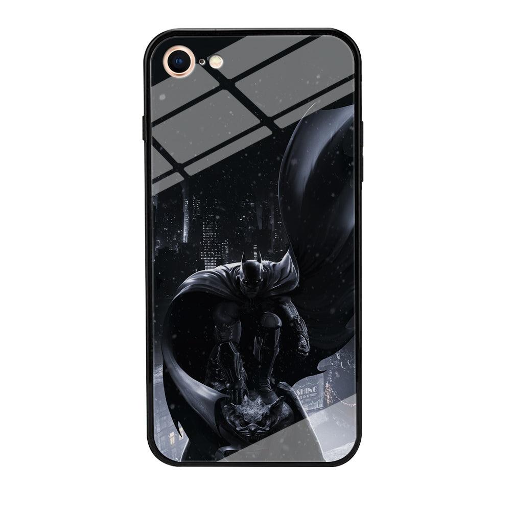 Batman Snowy Night iPhone 8 Case-Oxvistore