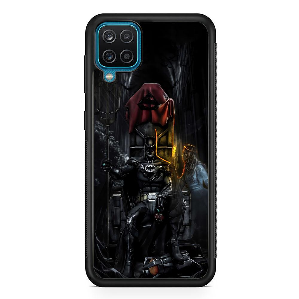 Batman Throne of Dark World Samsung Galaxy A12 Case-Oxvistore