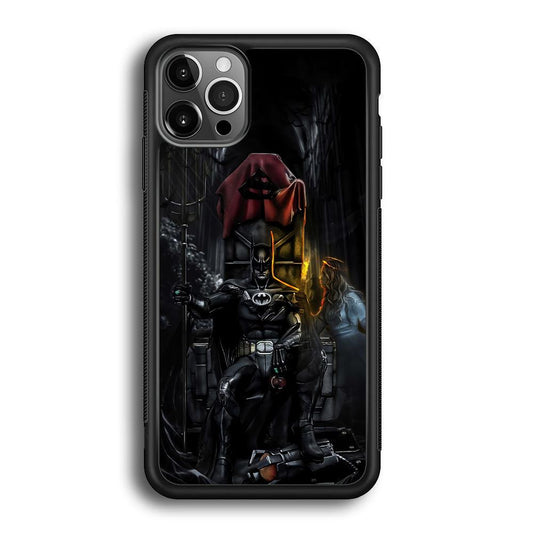 Batman Throne of Dark World iPhone 12 Pro Case-Oxvistore