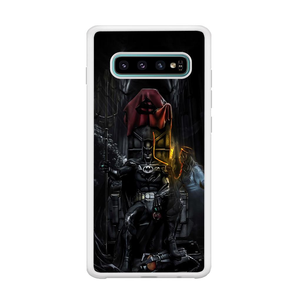 Batman Throne of Dark World Samsung Galaxy S10 Plus Case-Oxvistore