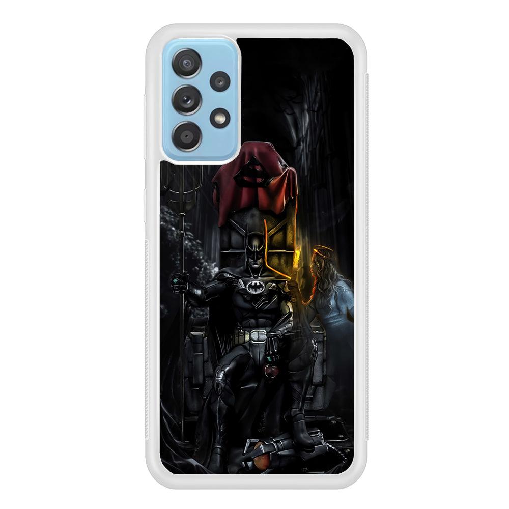 Batman Throne of Dark World Samsung Galaxy A52 Case-Oxvistore