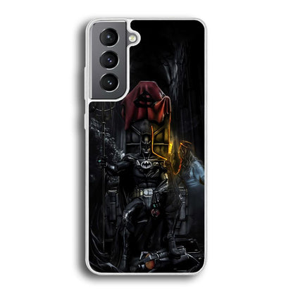 Batman Throne of Dark World Samsung Galaxy S21 Case-Oxvistore