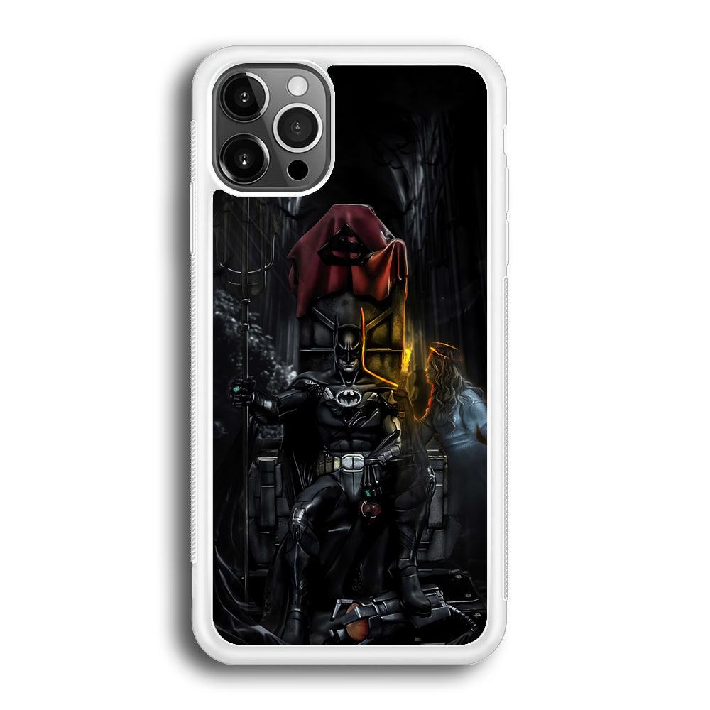 Batman Throne of Dark World iPhone 12 Pro Max Case-Oxvistore