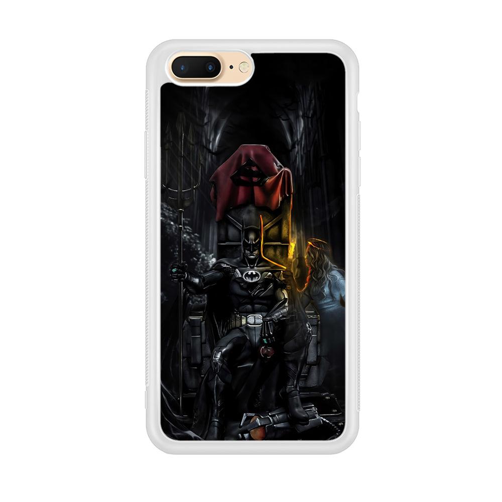 Batman Throne of Dark World iPhone 8 Plus Case-Oxvistore