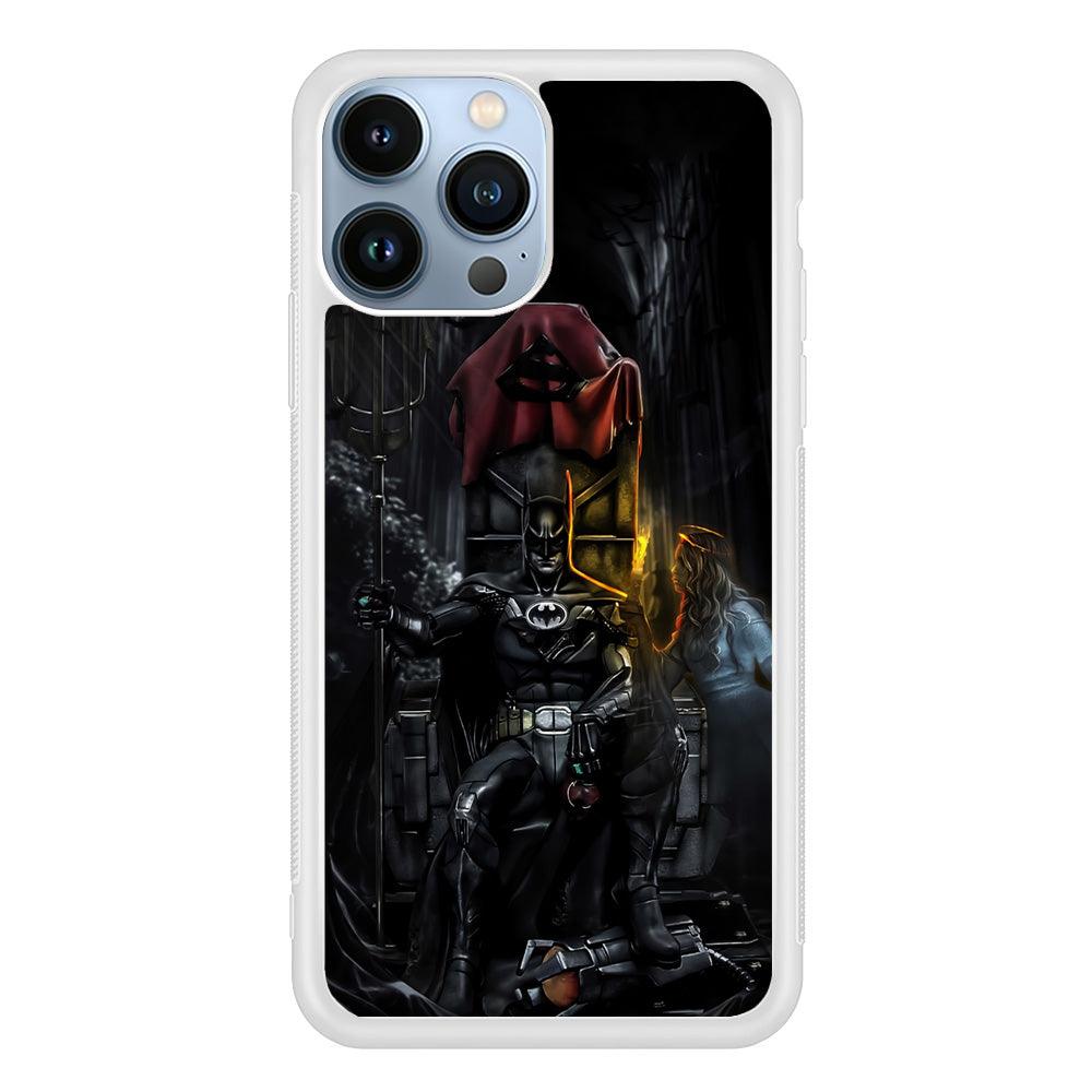 Batman Throne of Dark World iPhone 14 Pro Max Case-Oxvistore