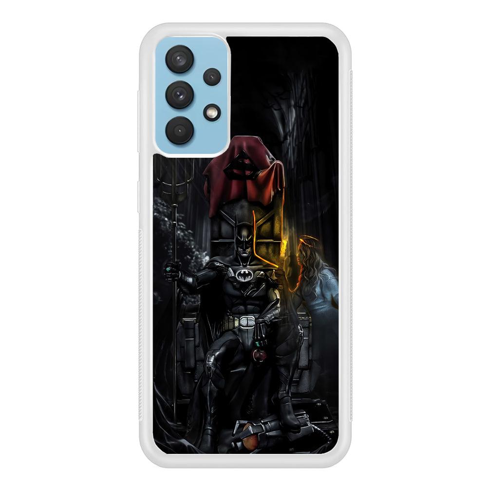 Batman Throne of Dark World Samsung Galaxy A32 Case-Oxvistore