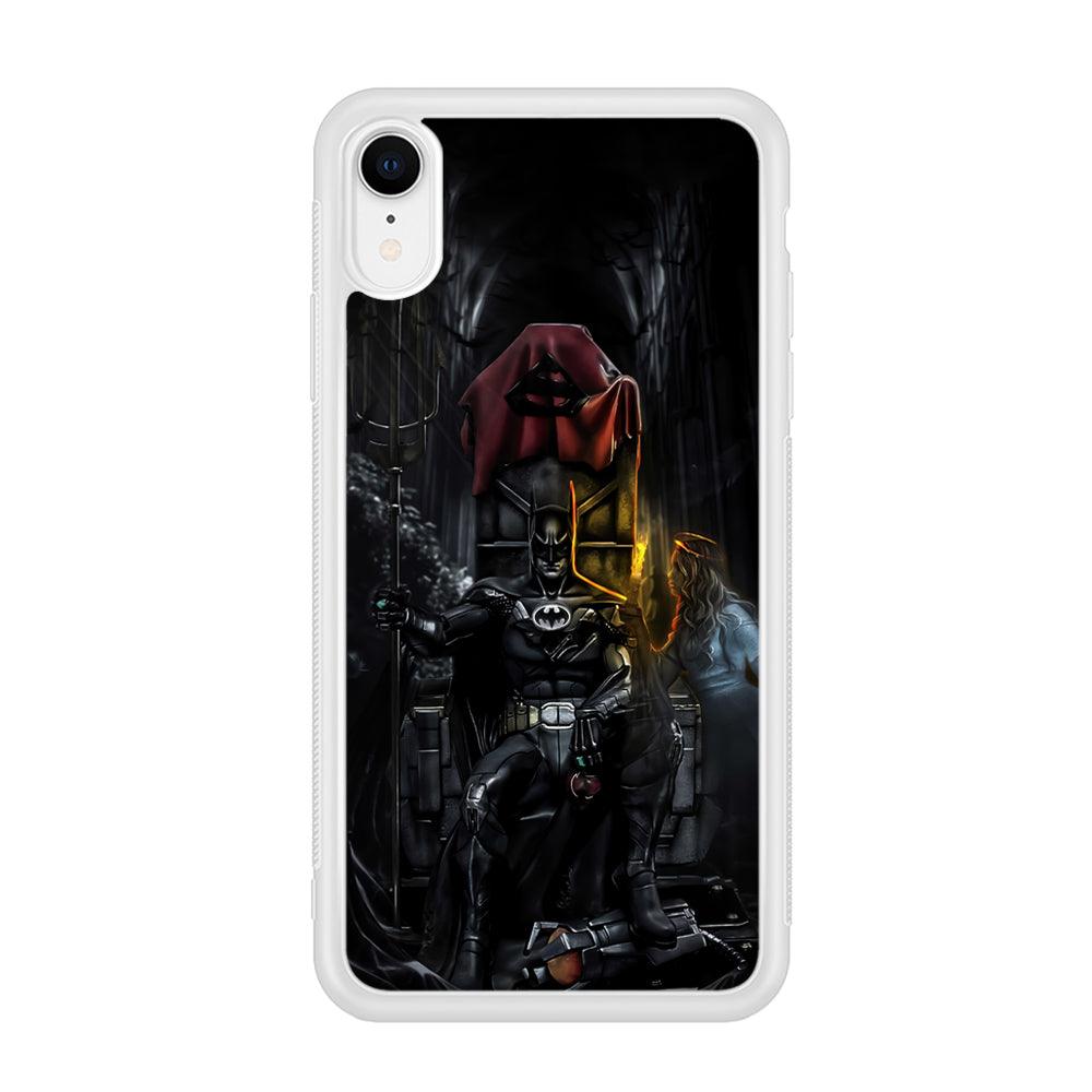 Batman Throne of Dark World iPhone XR Case-Oxvistore