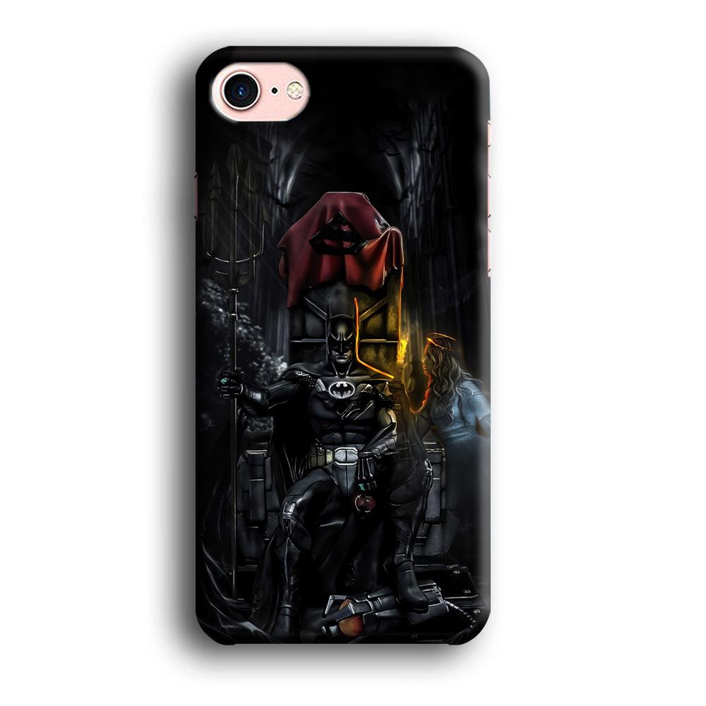 Batman Throne of Dark World iPhone 8 Case-Oxvistore