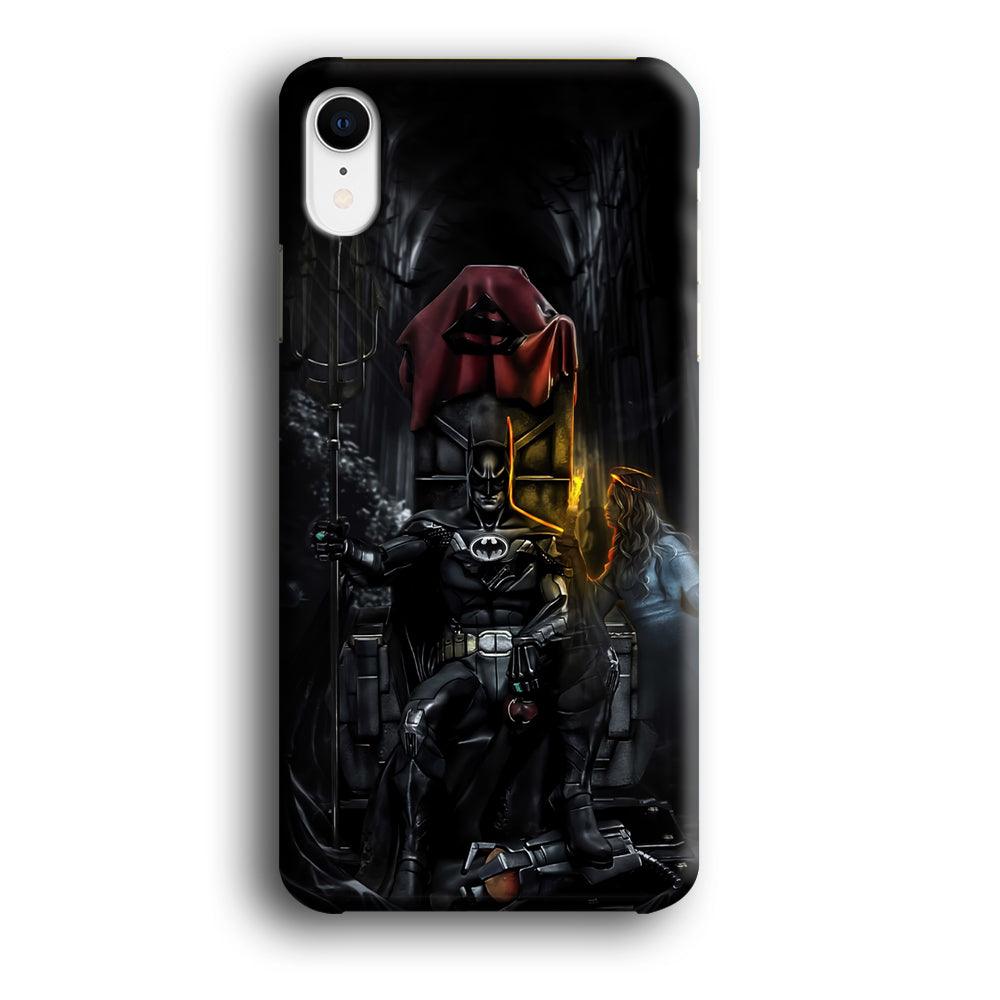 Batman Throne of Dark World iPhone XR Case-Oxvistore