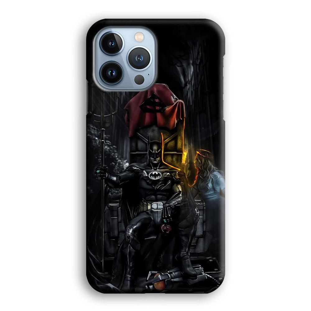 Batman Throne of Dark World iPhone 15 Pro Case-Oxvistore