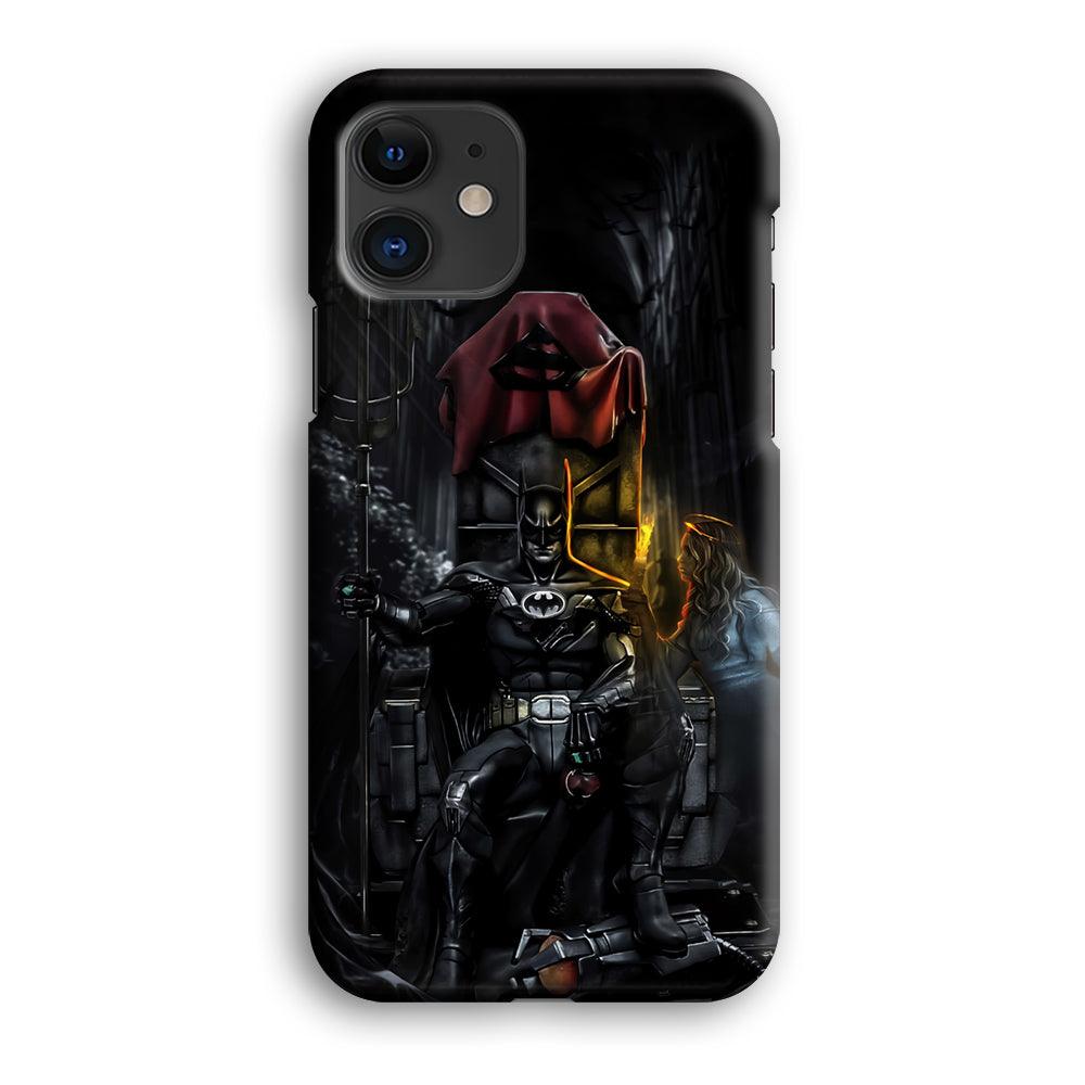 Batman Throne of Dark World iPhone 12 Case-Oxvistore