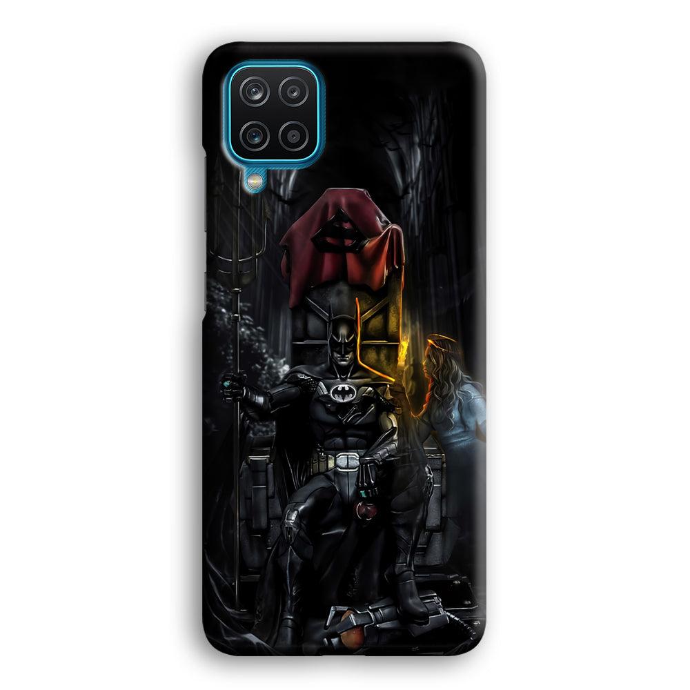 Batman Throne of Dark World Samsung Galaxy A12 Case-Oxvistore