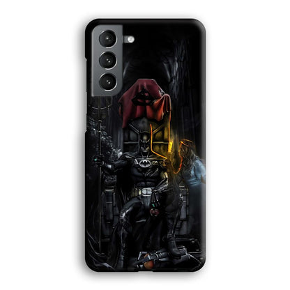 Batman Throne of Dark World Samsung Galaxy S21 Case-Oxvistore