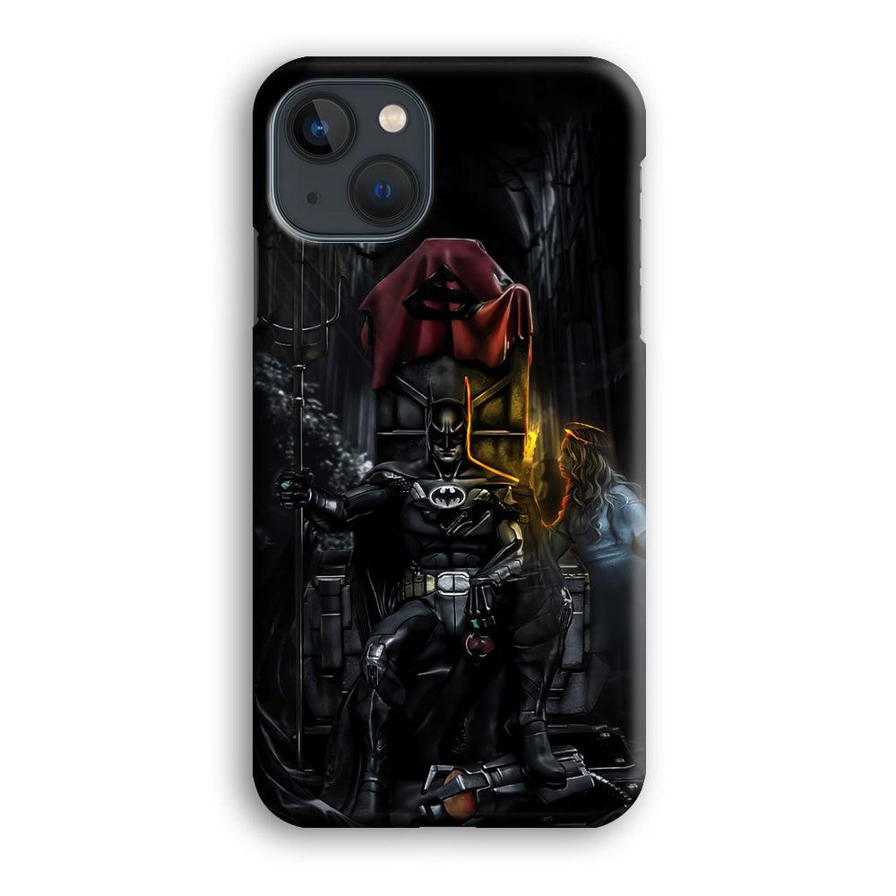 Batman Throne of Dark World iPhone 13 Case-Oxvistore