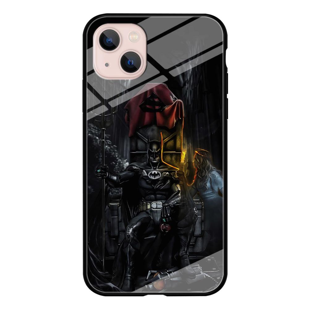 Batman Throne of Dark World iPhone 13 Case-Oxvistore