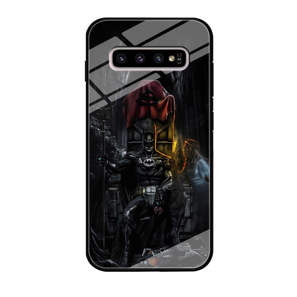 Batman Throne of Dark World Samsung Galaxy S10 Plus Case-Oxvistore