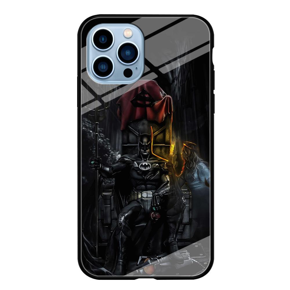 Batman Throne of Dark World iPhone 15 Pro Case-Oxvistore