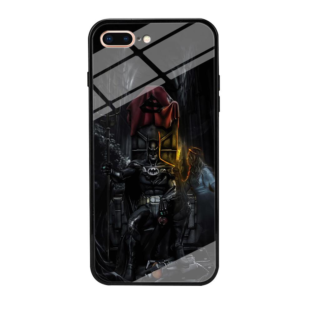 Batman Throne of Dark World iPhone 8 Plus Case-Oxvistore