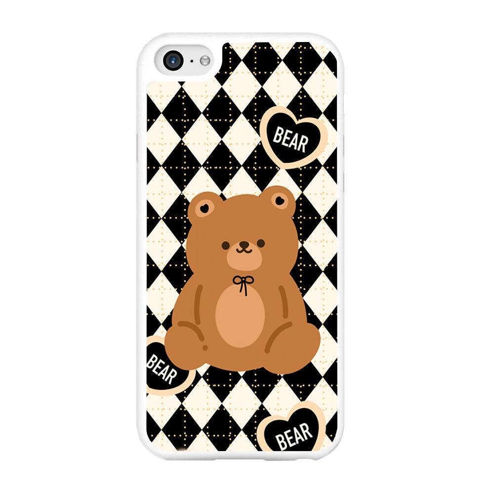 Bear and Black Flanel Theme iPhone 6 | 6s Case-Oxvistore