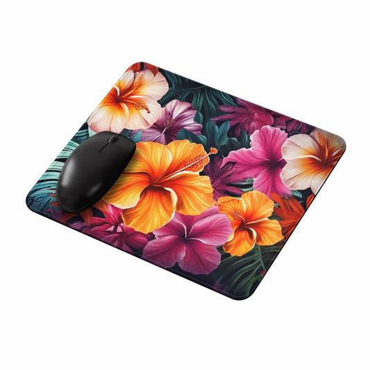 Beautiful Tropical Floral Mouse Pads-Oxvistore
