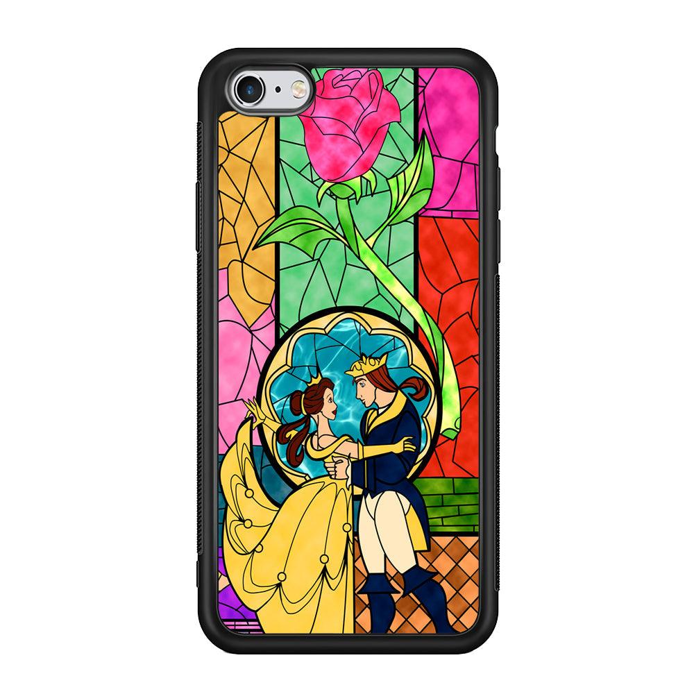 Beauty Princess and Prince iPhone 6 Plus | 6s Plus Case-Rubber Black (2D Case)-Oxvistore