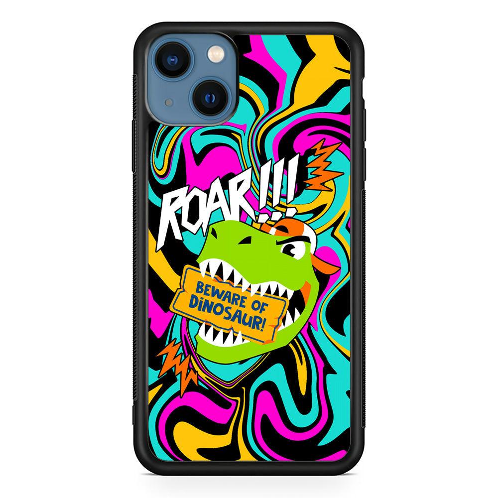 Beware from Dinosaur Roar iPhone 13 Case-Oxvistore