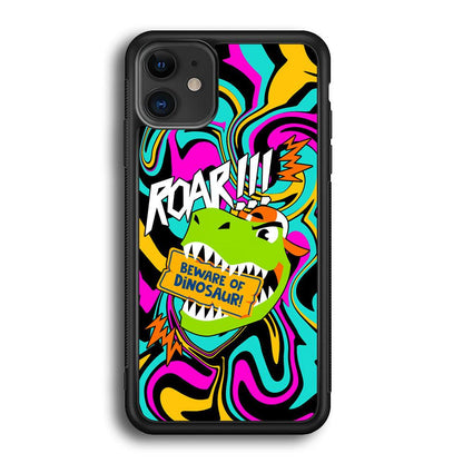 Beware from Dinosaur Roar iPhone 12 Case-Oxvistore