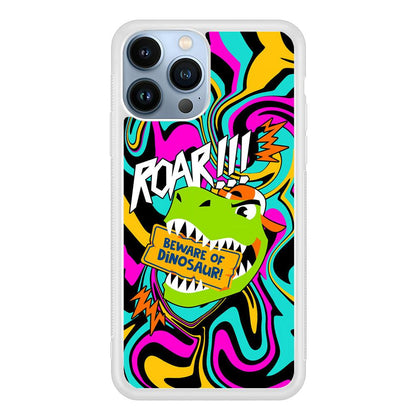 Beware from Dinosaur Roar iPhone 13 Pro Case-Oxvistore