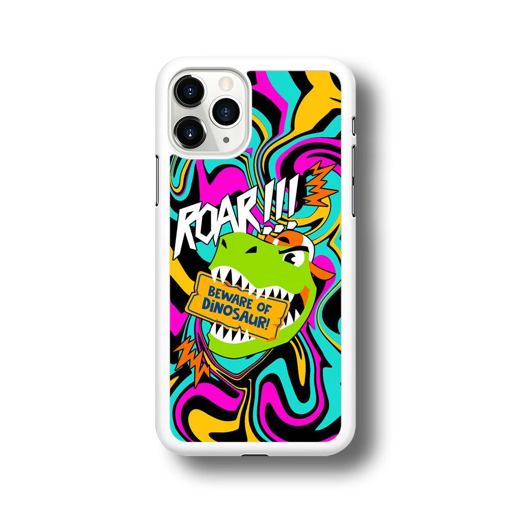 Beware from Dinosaur Roar iPhone 11 Pro Case-Oxvistore