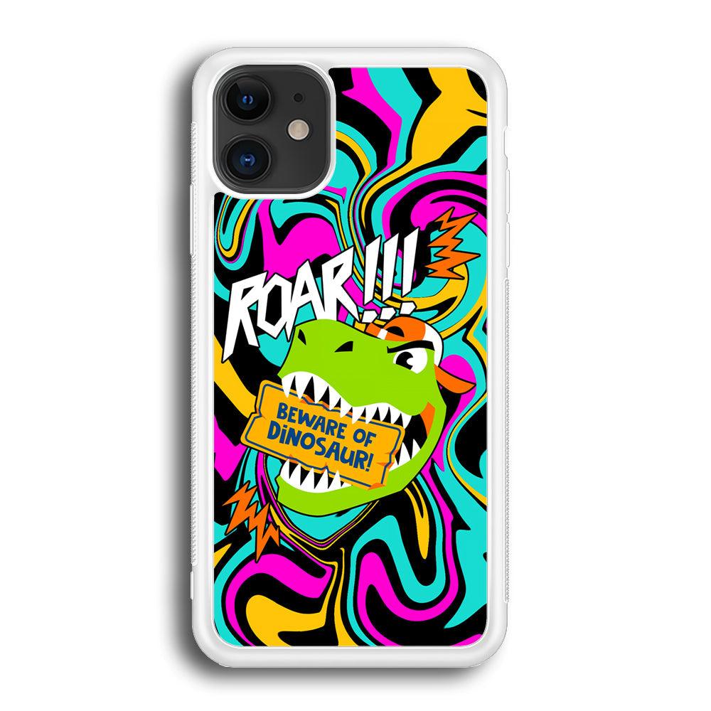 Beware from Dinosaur Roar iPhone 12 Case-Oxvistore