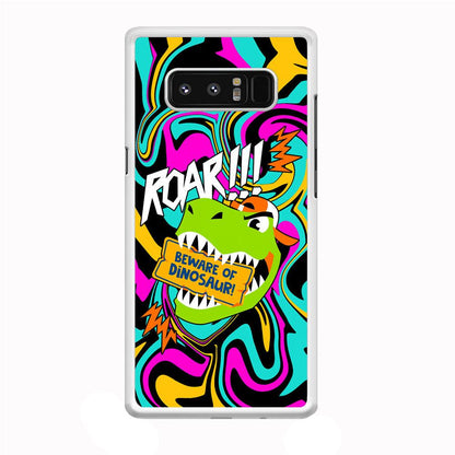 Beware from Dinosaur Roar Samsung Galaxy Note 8 Case-Oxvistore