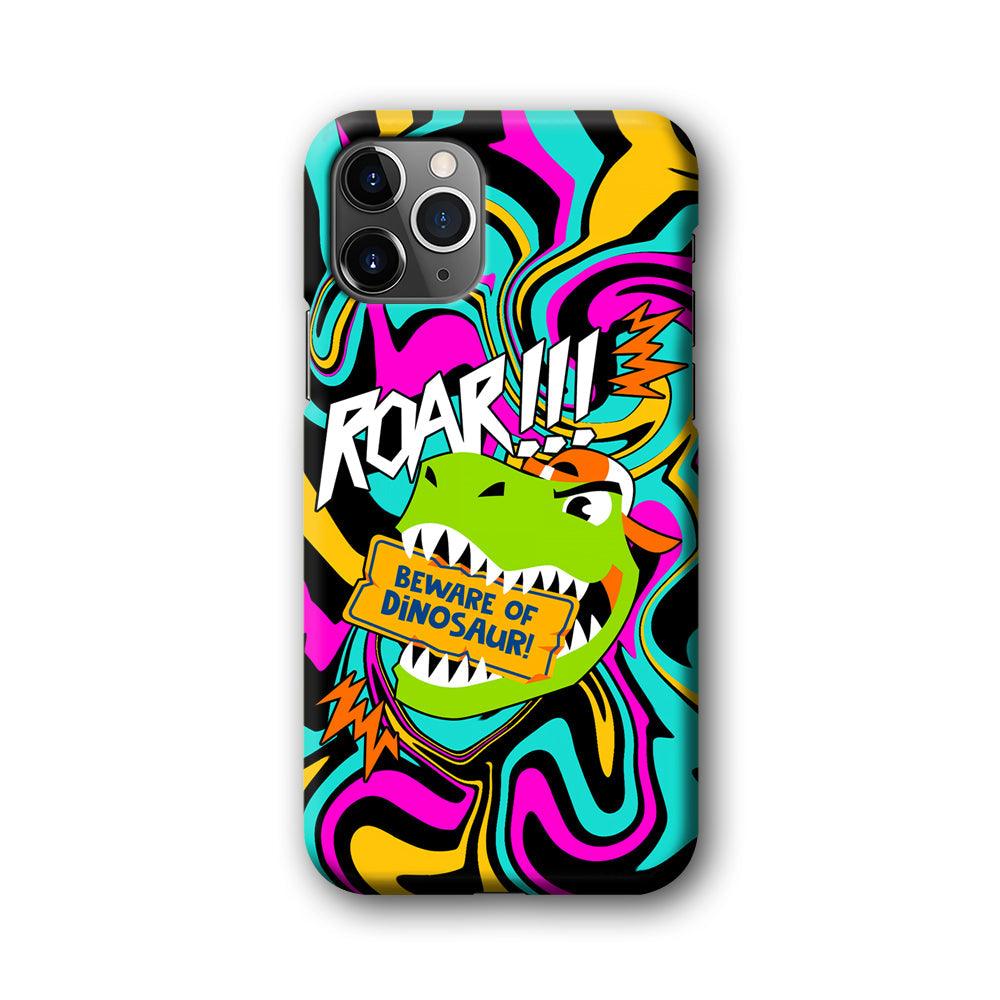 Beware from Dinosaur Roar iPhone 11 Pro Case-Oxvistore