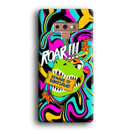 Beware from Dinosaur Roar Samsung Galaxy Note 9 Case-Oxvistore